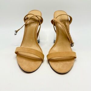 SCHUTZ Tan Strappy Heels